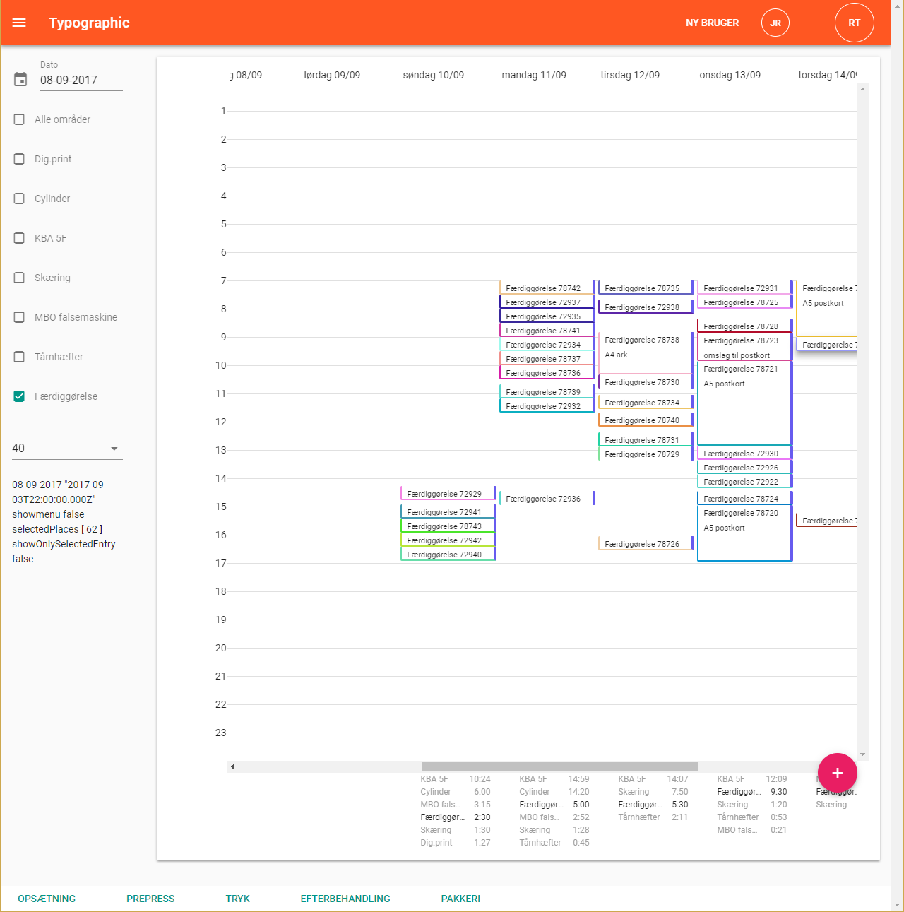 Automated Production Scheduling